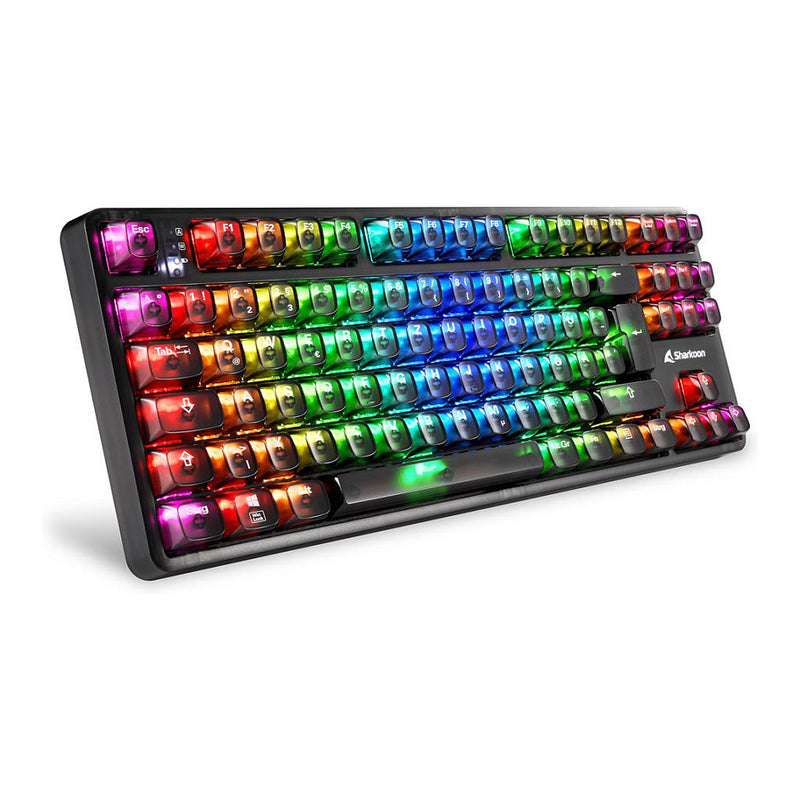 SHARKOON Gaming-Tastatur – Verkabelt & Kabellos, DE-Layout