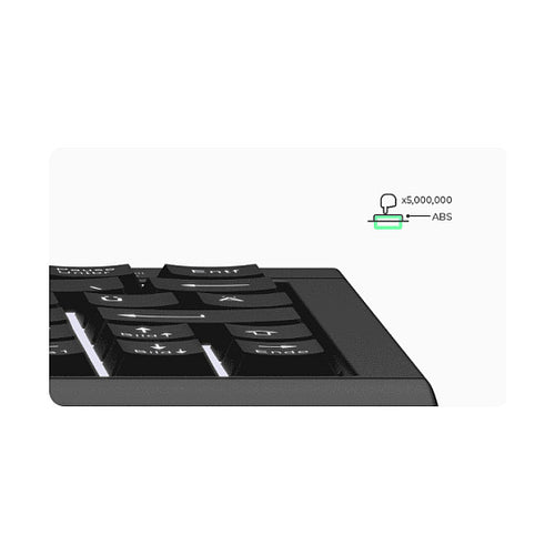 KEYSONIC Mini-Tastatur – Kompakt und kabelgebunden