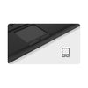 KEYSONIC Mini-Tastatur – Kabellos, mit Touchpad und Beleuchtung