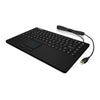KEYSONIC Tastatur mit Touchpad – USB, robust & wasserfest