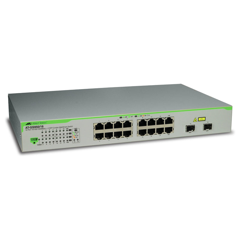 Allied Telesis Netzwerk-Switch – 16 Anschlüsse, Gigabit Ethernet