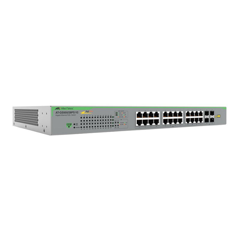 Allied Telesis Gigabit Switch – 24 Anschlüsse, stromsparend
