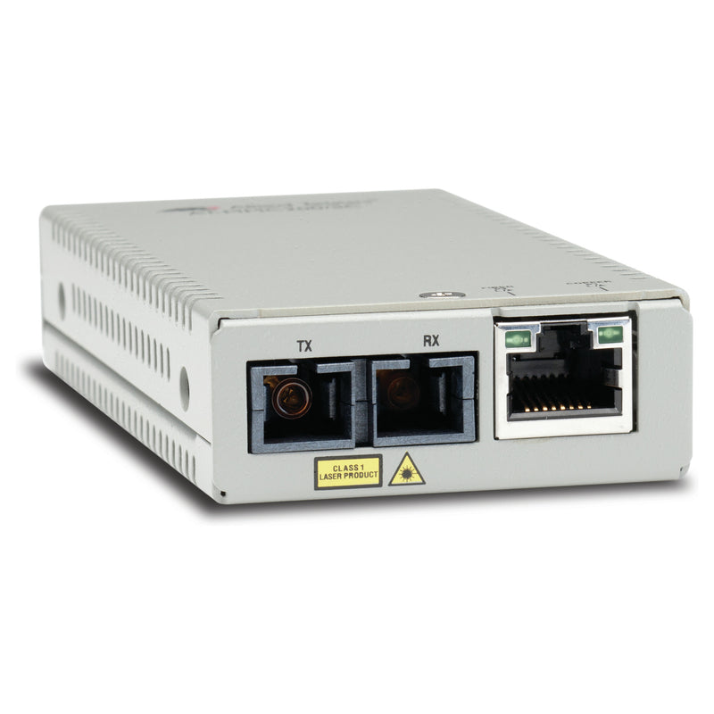 Allied Telesis Medienkonverter – Ethernet zu Glasfaser, platzsparend