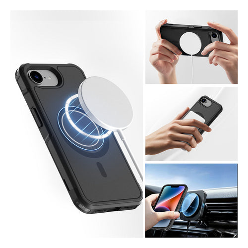 4SMARTS Defend Case – Schutzhülle für iPhone 16e, MagSafe-kompatibel