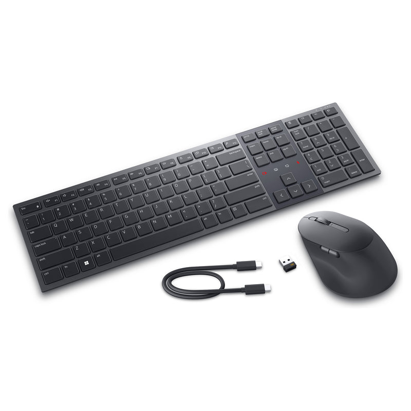 DELL Kabelloses Tastatur-Maus-Set – Beleuchtet, Bluetooth
