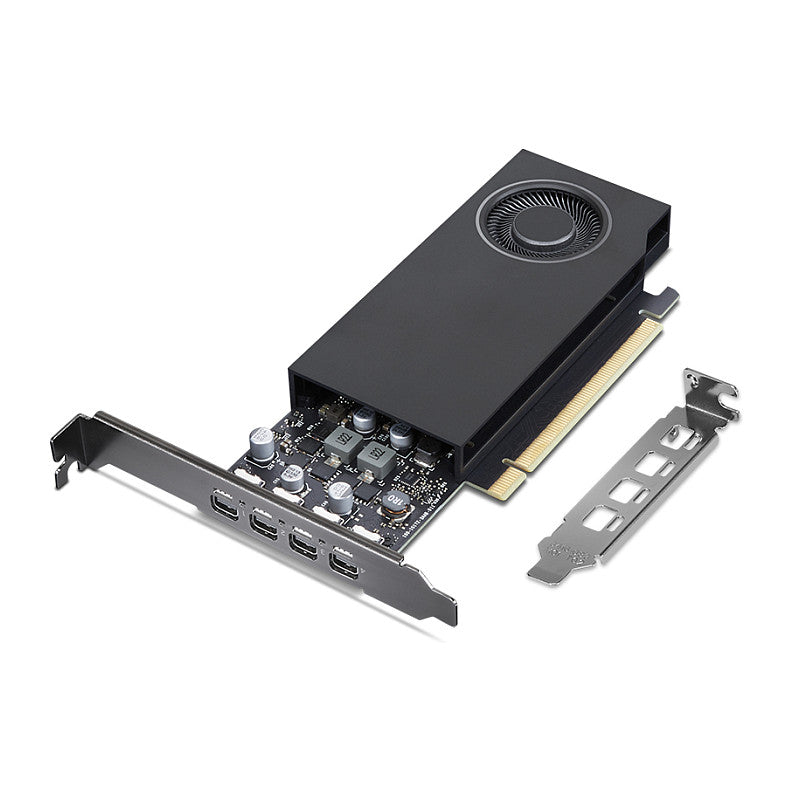 Lenovo NVIDIA RTX A1000 Grafikkarte – 8 GB für bis zu 4 Bildschirme