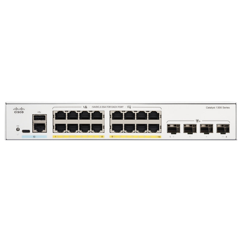 Cisco Netzwerk-Switch – 16 Ports, Power over Ethernet