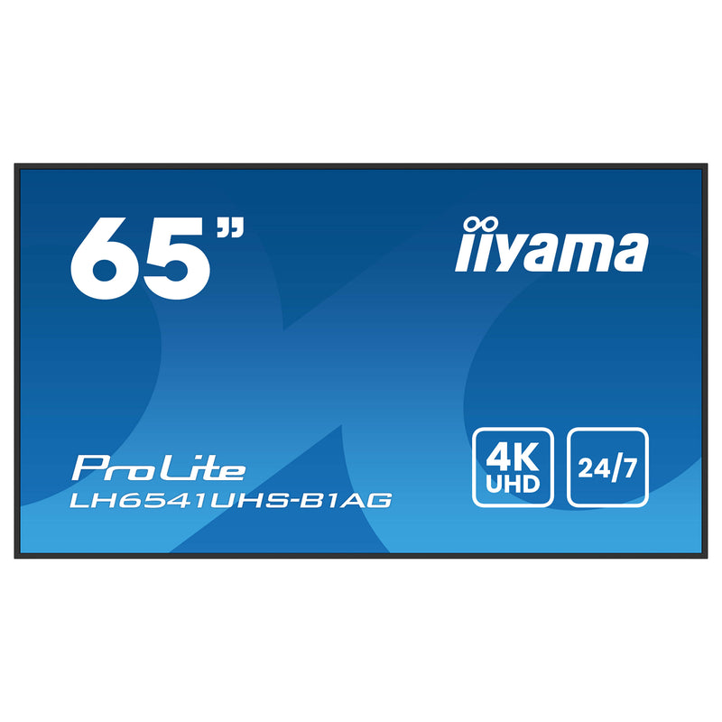Iiyama 65" 4K Display – Ideal für Digital Signage, 24/7-Betrieb