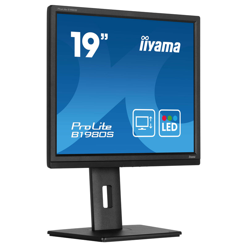 Iiyama 19" LED-Monitor – 1280x1024 Auflösung, schnelle Reaktionszeit