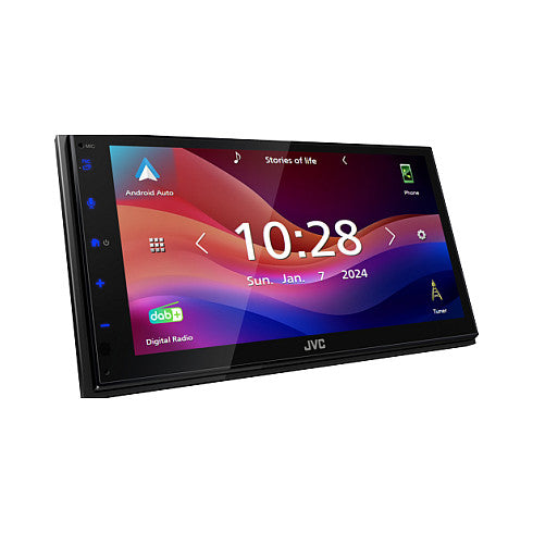 JVC Multimedia-Autoradio – Bluetooth, DAB+, Touchscreen