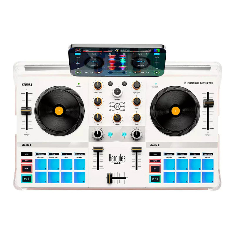 Hercules DJ-Regler – Bluetooth, Batteriebetrieben