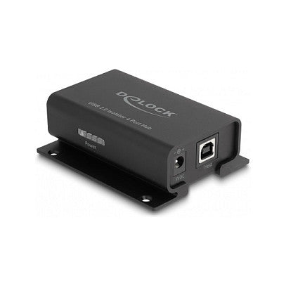 Delock USB Hub – 4 Ports, 5 kV Isolation für sichere Datenübertragung