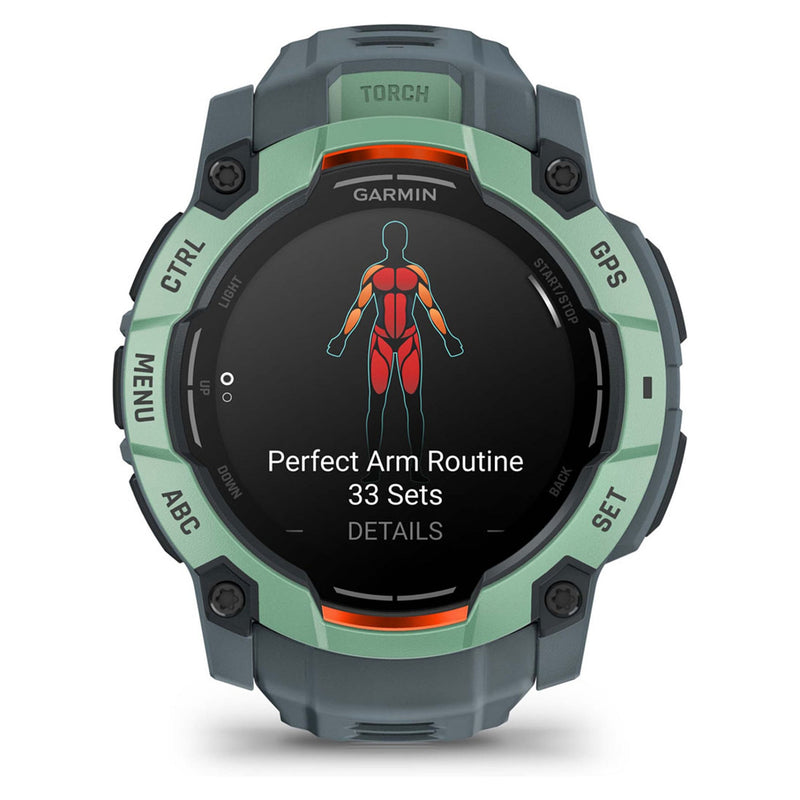 Garmin Instinct 3 Smartwatch – Robustes Design, AMOLED-Display