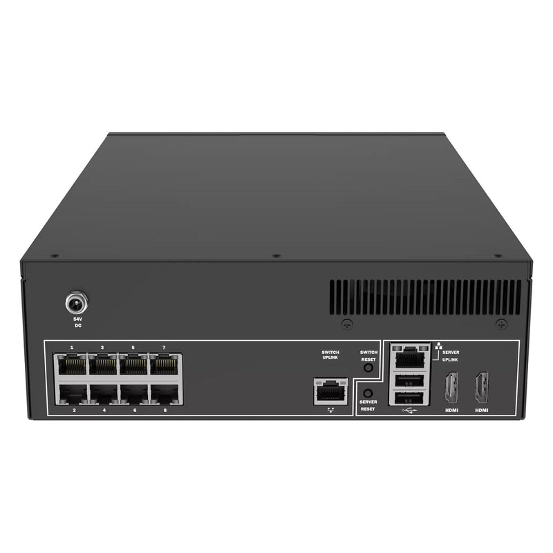 Axis NVR – 8 Kanäle, 4 TB Speicher für Videoüberwachung