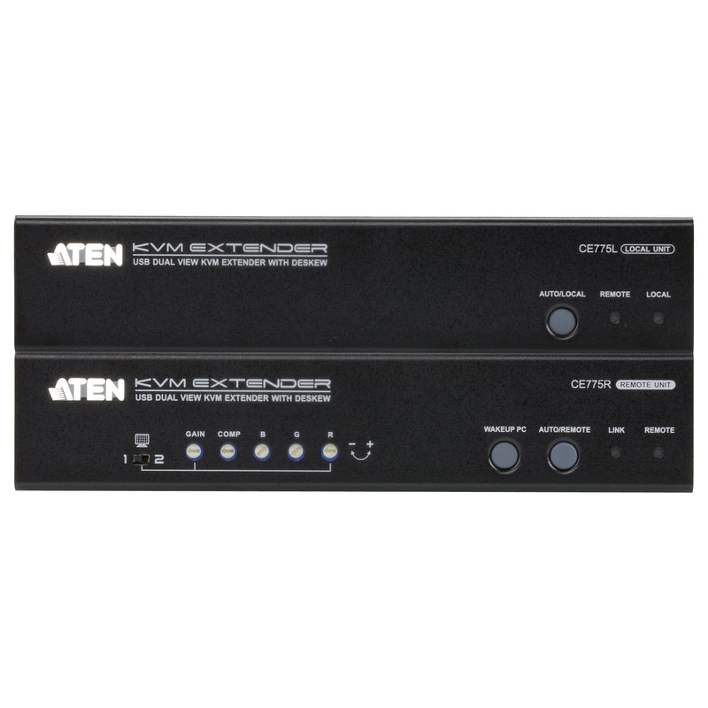 ATEN Konsolen-Extender – Dual View, bis 300m