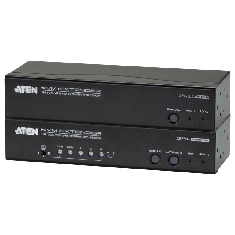 ATEN Konsolen-Extender – Dual View, bis 300m