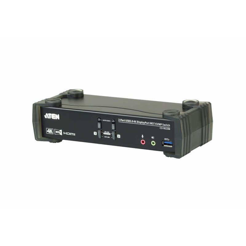 Aten 2-Port KVMP-Switch – 4K-Display, USB 3.0