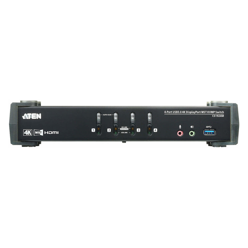 ATEN KVMP-Switch – 4K DisplayPort, USB 3.0