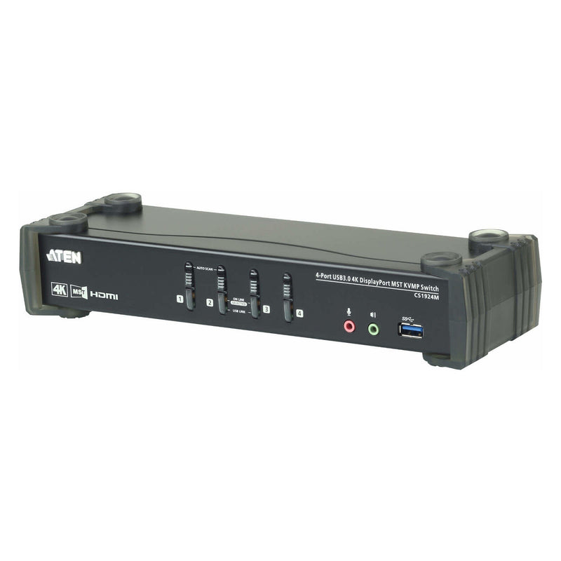 ATEN KVMP-Switch – 4K DisplayPort, USB 3.0