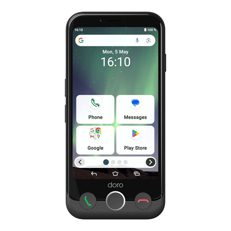 Doro Aurora A10 Smartphone – Einfach zu bedienen, Dual-SIM