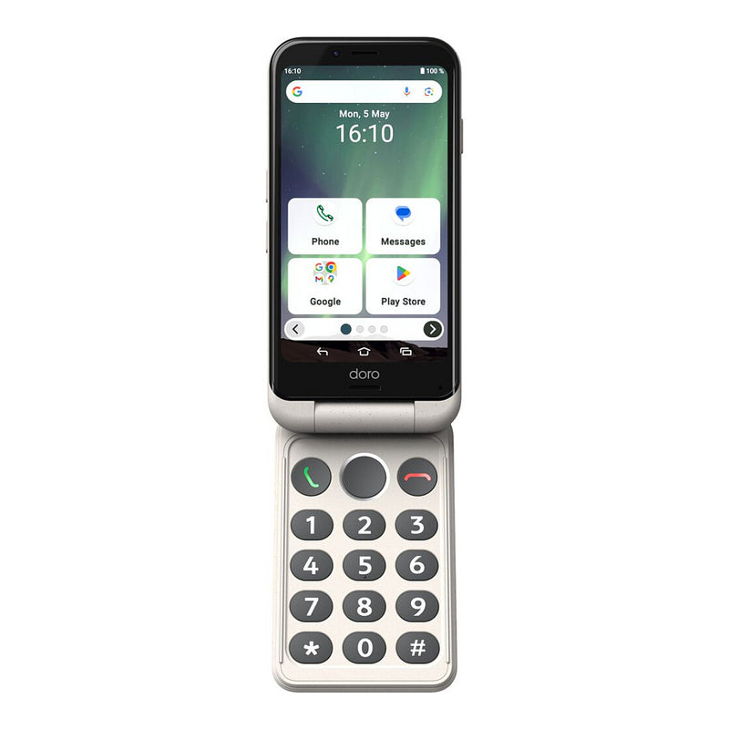 Doro Aurora A20 Smartphone – Einfach zu bedienen, Dual-SIM