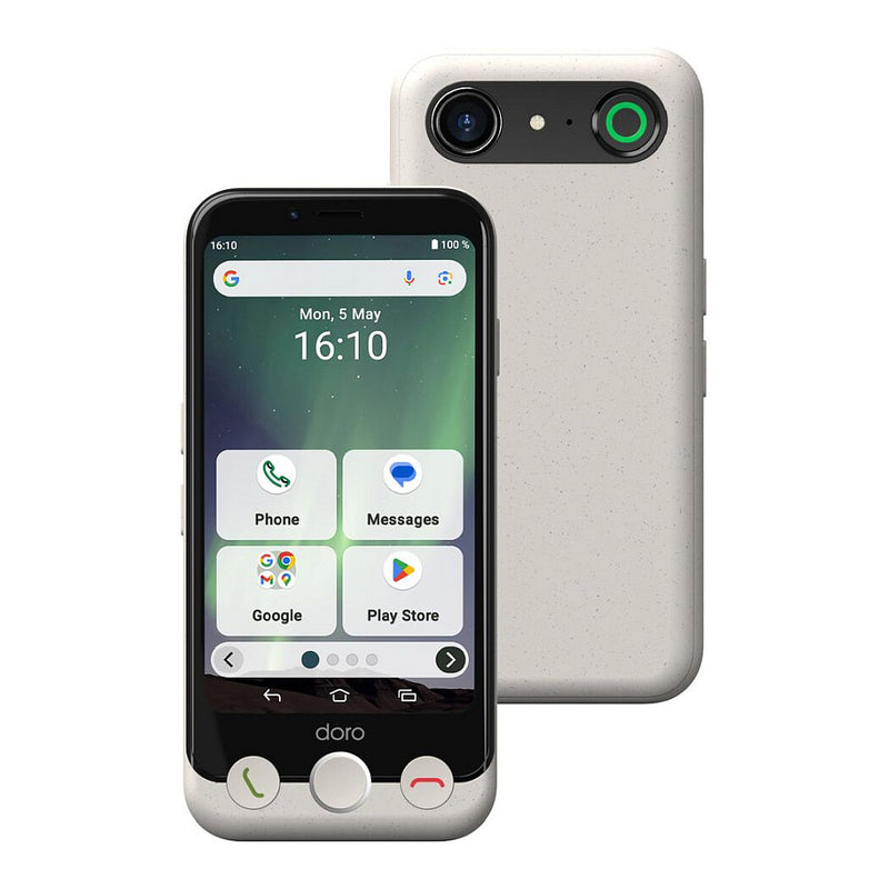 Doro Aurora A10 Smartphone – Einfach zu bedienen, Dual-SIM