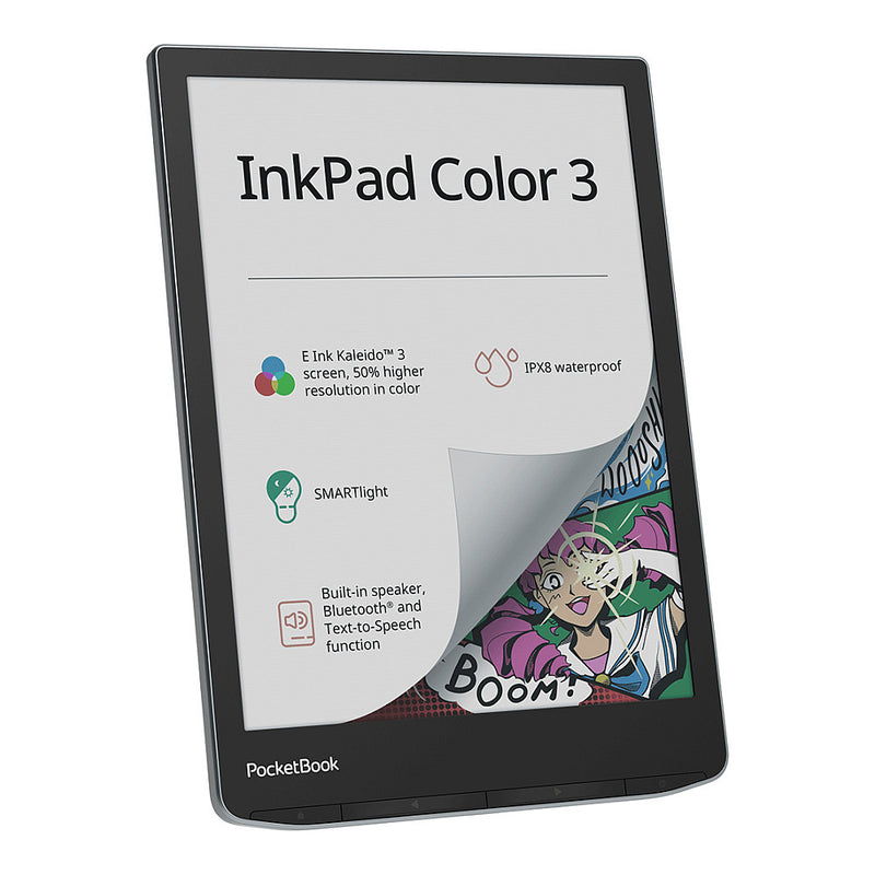 PocketBook InkPad Color 3 – Farbdisplay, 32 GB Speicher