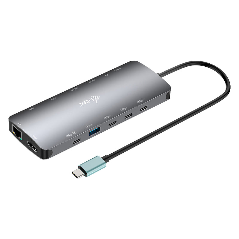 I-tec USB-C Dockingstation – 2 HDMI, 140W Stromversorgung