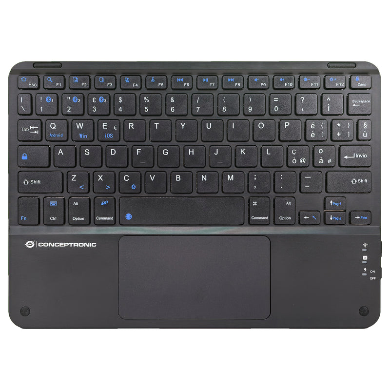 CONCEPTRONIC Kabellose Tastatur – Bluetooth, Touchpad