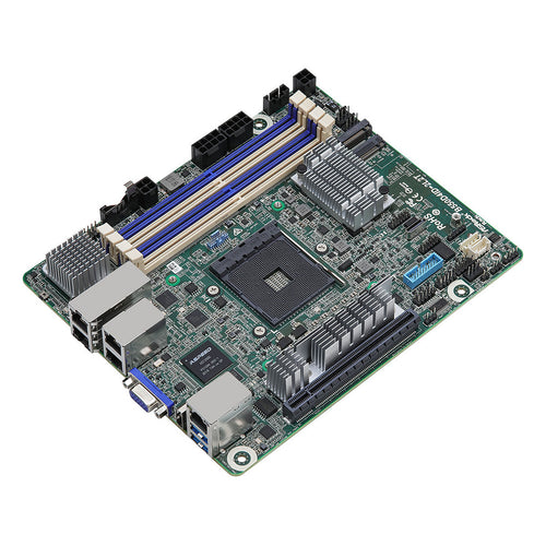 ASROCK Mini-ITX Motherboard – AMD B550, 4 Netzwerkanschlüsse