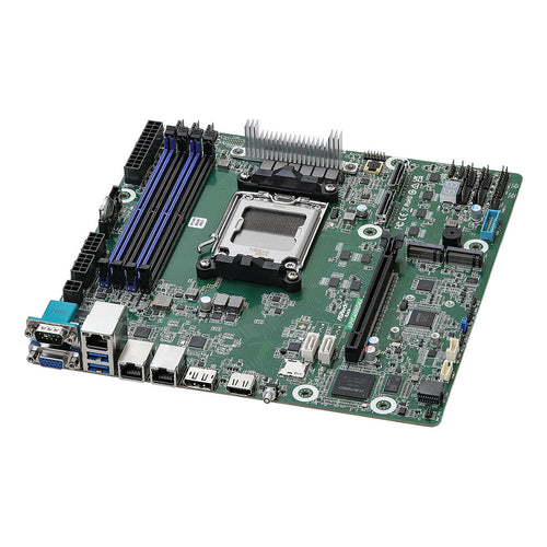 ASROCK Micro-ATX Motherboard – AMD EPYC, 2x Gigabit LAN