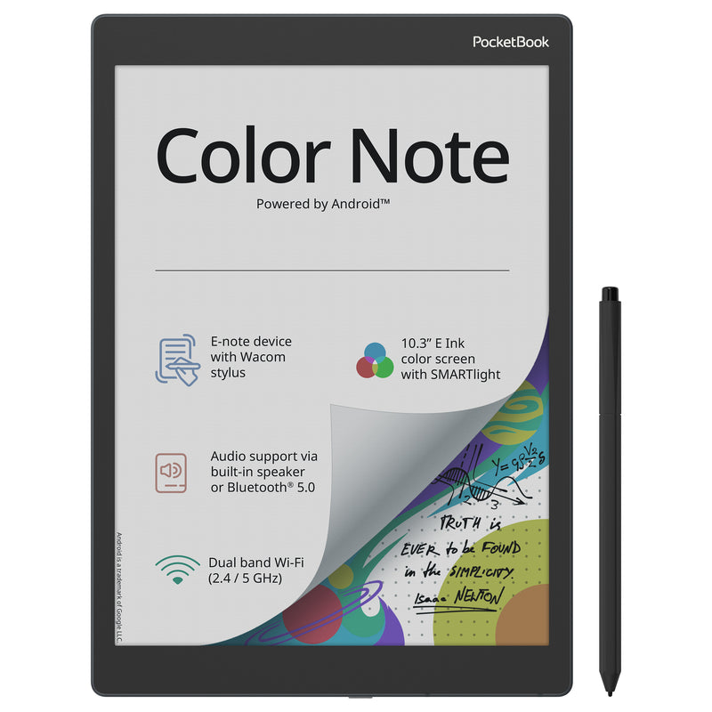 Pocketbook Color Note – Farbdisplay, inkl. Stylus