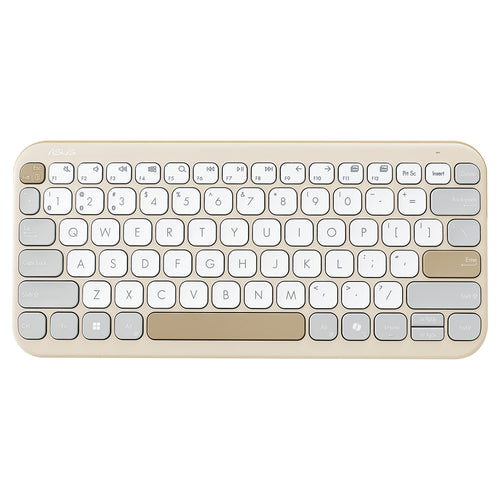 ASUS Marshmallow-Tastatur – Leise Tasten, kabellose Verbindung