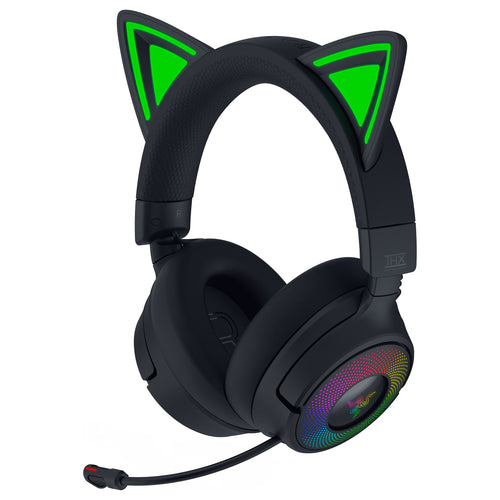 Razer Kraken Kitty V3 Pro – Kabelloses Gaming-Headset mit RGB-Licht