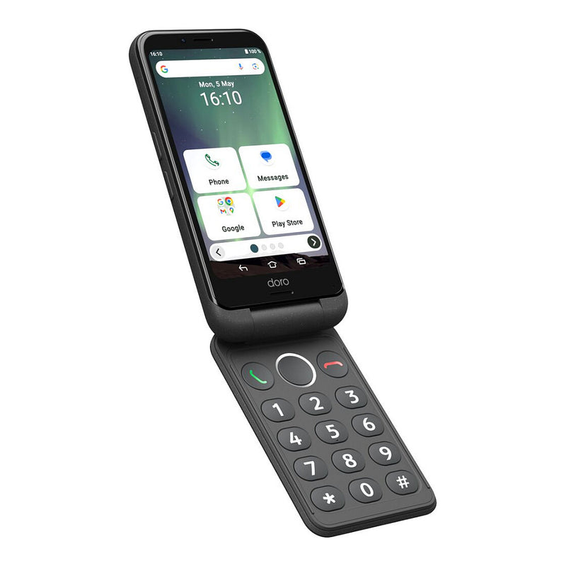Doro Aurora A20 Smartphone – Einfach zu bedienen, mit kabellosem Laden