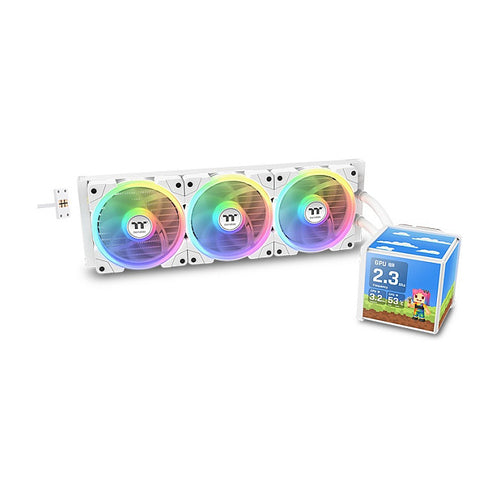 Thermaltake CPU-Kühler – Flüssigkühlung, leise Lüfter