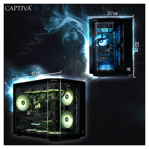 Captiva Gaming-PC – leistungsstark, 32 GB RAM, 1 TB Speicher