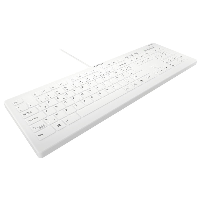 CONTOUR Tastatur – Robustes Design, deutsches Layout