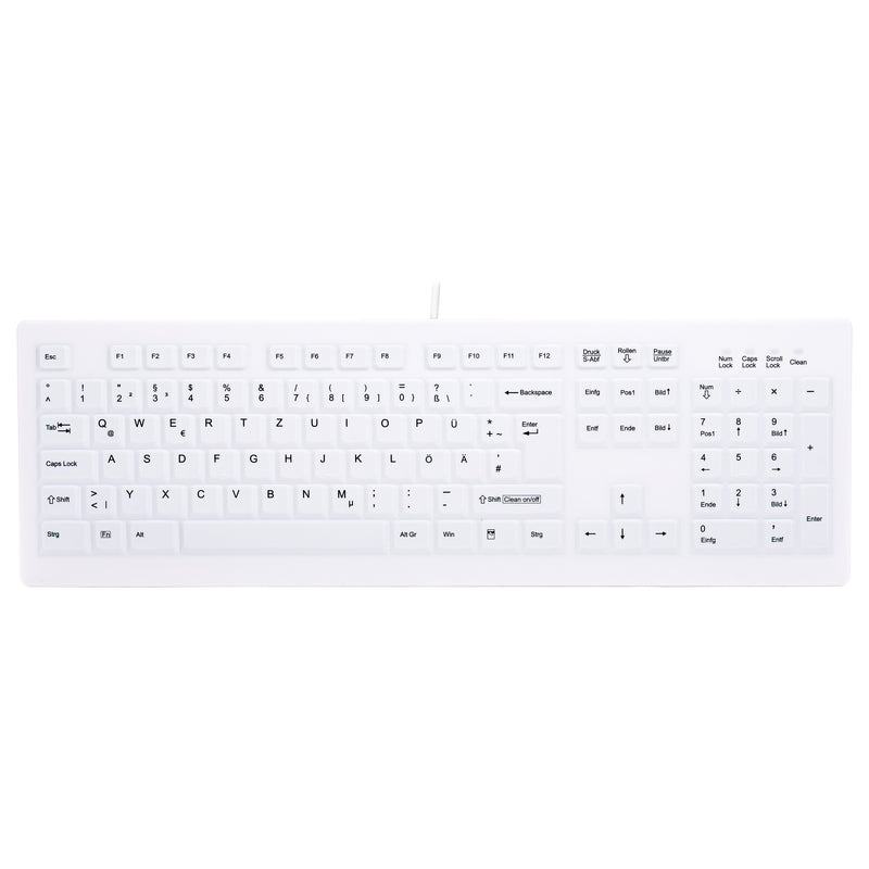 Contour Tastatur – Hygienisches Design, USB-Anschluss