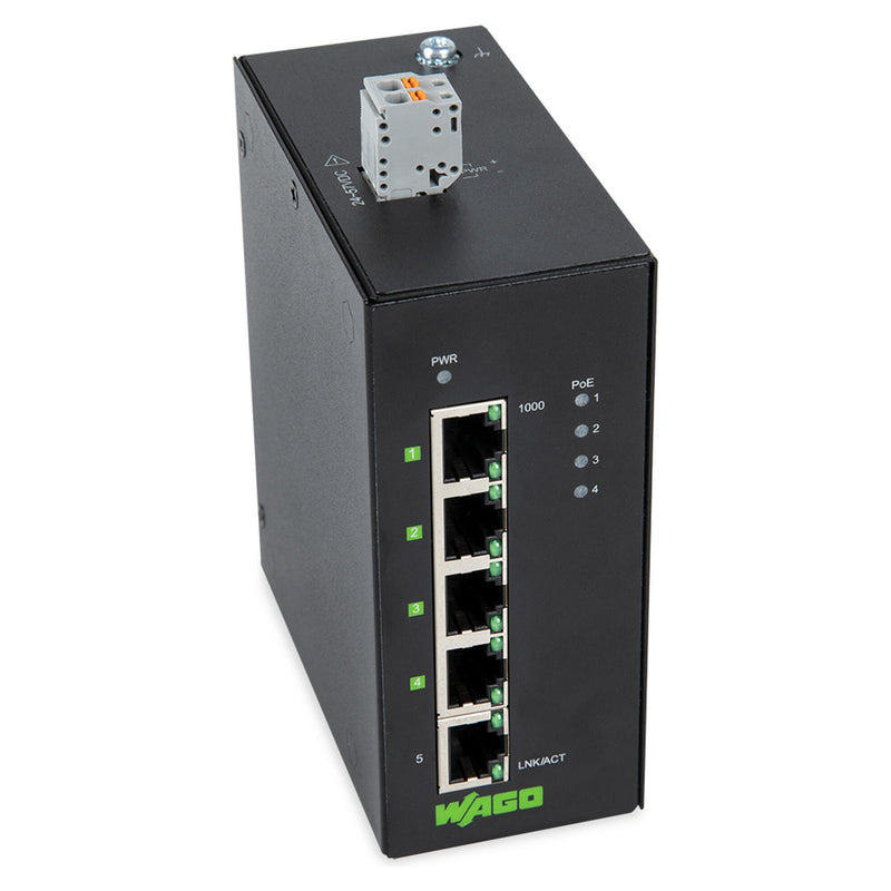 WAGO Industrial-ECO-Switch – Robuster Netzwerkverteiler für Unternehmen