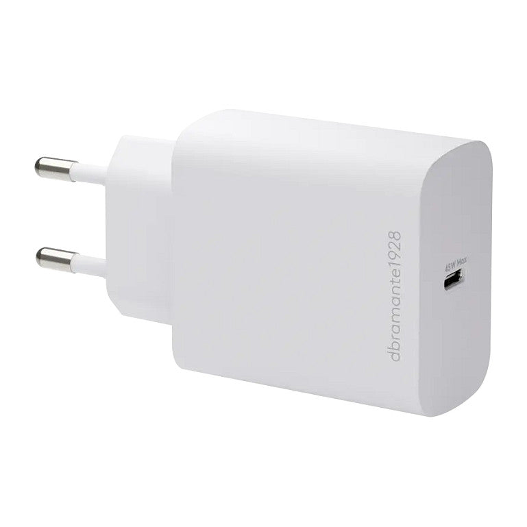 DBRAMANTE USB-C Netzteil – 45W Schnellladung, Weiß