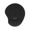 DELOCK Ergonomisches Mauspad – Mit Gel-Handballenauflage, Schwarz