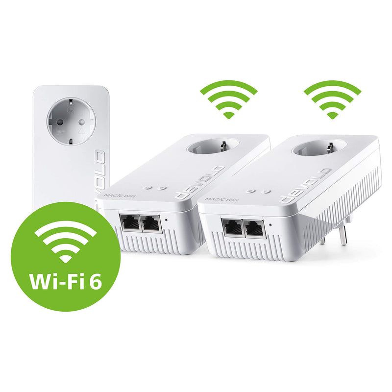 Devolo Magic 2 WiFi 6 Kit – Schnelles WLAN für mehrere Räume