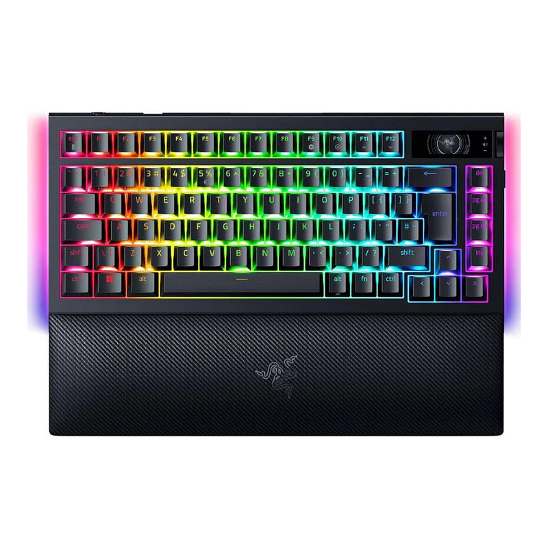 Razer BlackWidow V4 Pro Tastatur – OLED-Display, kabellos