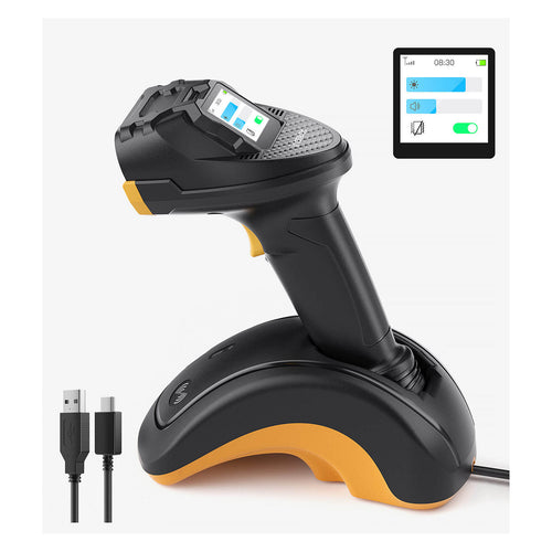 Inateck Barcodescanner – Kabellos, 1D/2D Erkennung