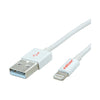 ROLINE Lightning-Kabel – 1 m, USB-Anschluss für Apple Geräte