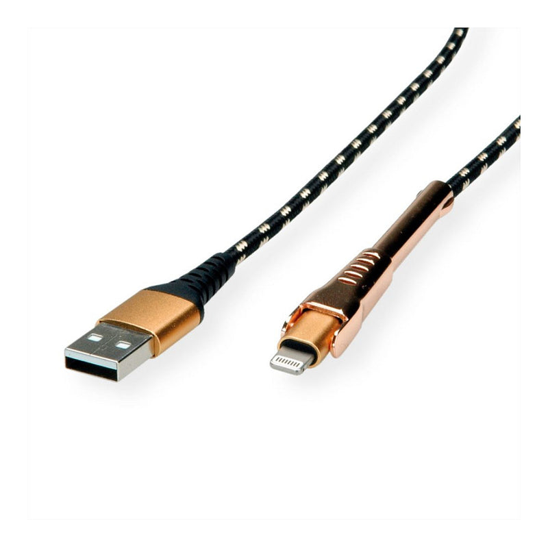 ROLINE Gold Lightning-Kabel – 1 m, robust und langlebig