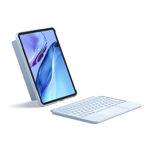 INATECK Bluetooth-Tastatur – Für iPad, mit Touchpad, Blau