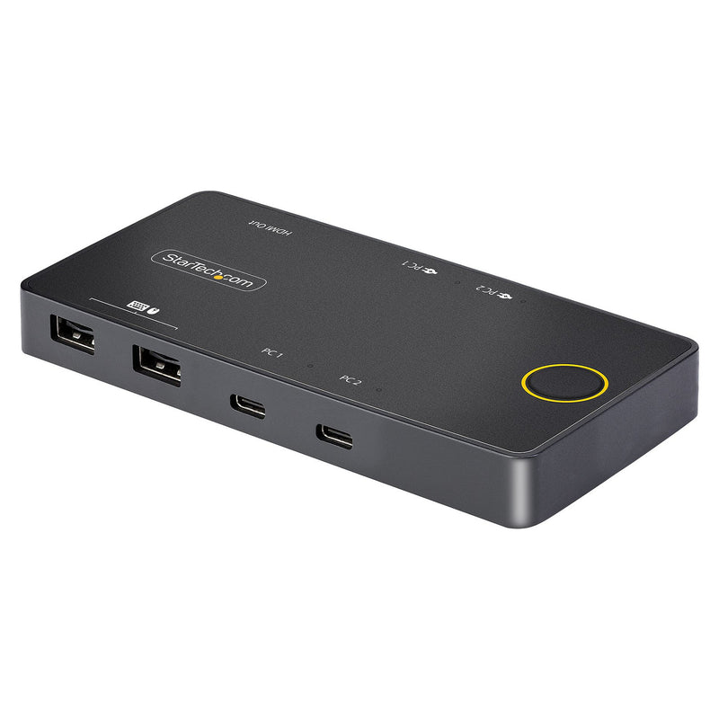 StarTech USB-C KVM-Switch – 2-Port, 4K HDMI, 100W Stromversorgung