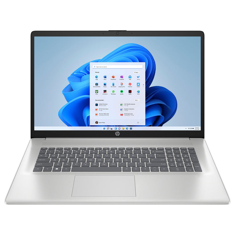 HP Laptop 17" – Ryzen 7, 16GB RAM, 512GB SSD, Full HD Display